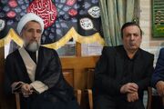 عزاداری استاندار وامام جمعه در مسجد شیخ الاسلام