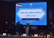 تجلیل از سرپرست معاونت فرهنگی و امور جوانان استان اردبیل در گردهمایی سراسری مسئولان جوانان