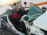 مرگ هولناک ۲ جوان در تصادفات شب گذشته در محورهای مواصلاتی استان قزوین