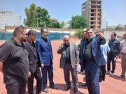 بازدید مدیرکل ورزش و جوانان از ورزشگاه شهید متقی ساری