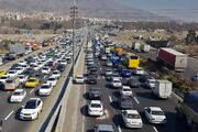 ترافیک پرحجم در محور‌های مواصلاتی استان قزوین