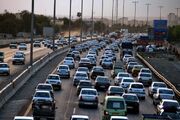 آغاز موج بازگشت مسافران و تشدید ترافیک در محورهای قزوین
