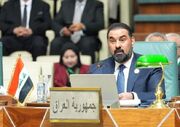 رئیس پارلمان عراق: از گفت‌وگو میان کشورهای منطقه برای حفظ امنیت و ثبات حمایت می‌کنیم