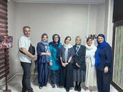 دیدار هیات مدیره انجمن نمایشگران عروسکی با دبیر جشنواره بین‌المللی نمایش عروسکی تهران - مبارک