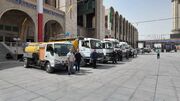 آغاز توزیع اقلام خدمات شهری در مناطق/ آماده‌باش سازمان مدیریت پسماند برای مراسم وداع با رهبر شهید