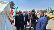 موکب بزرگ شهرداری محمدیه در کنار اتوبان قزوین تهران برپا شد/ بازدید شورای مرکزی روابط عمومی دستگاههای استان از موکبها