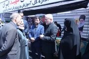افتتاح موکب آموزش و پرورش قزوین