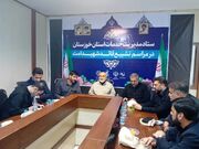 ستاد مدیریت خدمات‌رسانی و اسکان بدرقه‌کنندگان خوزستانی در تهران تشکیل جلسه داد / استاندار: همه امکان ها برای حضور پرشور مردم بسیج شود