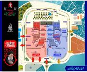 اطلاعیه مهم مسجد مقدس جمکران؛ تغییر در محل جانمایی اقامه نماز بر پیکر مطهر رهبر شهید در مسجد جمکران