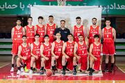 بسکتبال زیر ۱۸ سال غرب آسیا/ پسران ایران گام اول را محکم برداشتند