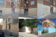 پاکیزگی در سیمای شهر؛ حذف دیوار نوشته‌های غیرمجاز در مهرگان