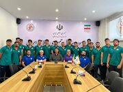 بدرقه تیم ملی هندبال جوانان به مسابقات قهرمانی آسیا