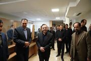 بازدید استاندار قزوین از اداره کل امور مالیاتی همزمان با هفته فرهنگ مالیاتی