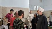 بازدید نماینده ولی‌فقیه در استان قزوین از مجتمع ۷۲ تن بهزیستی