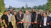 سالن ورزشی دیاموند در چمستان شهرستان نور افتتاح شد