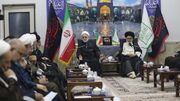 حضور رئیس قوه قضائیه در جلسه شورای عالی جامعه مدرسین