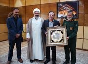 تقدیر فرمانده سپاه استان از استاندار قزوین