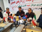 خدمت‌رسانی بی‌وقفه هلال احمر به زائران اربعین با ۱۲۰ هزار داوطلب و بیمارستان هوایی/ استقرار ۸۵۰۰ نیروی متخصص در خاک عراق