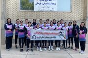 گام های بلند دختران دوومیدانی قزوینی برای رسیدن به موفقیت