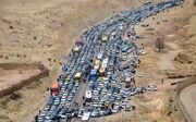 آخرین وضعیت ترافیکی محورهای منتهی به مرزهای اربعینی/ ترافیک سنگین در محور منتهی به ایلام