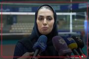 صحبت‌های مژگان حسن‌زاده سرپرست تیم ملی والیبال ایران پس از بازدید مسئولین از تمرین ملی‌پوشان