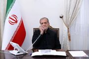 تماس تلفنی رئیس جمهور با رئیس دفتر سیاسی حماس