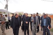 بازدید استاندار قزوین از پروژه مسکن ملی آوج و تعریض محور گردنه آوج-رزن/ تأکید بر سرعت بخشیدن به فرآیند تکمیل واحدها