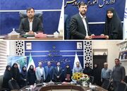 دیدار«ثنای کربلایی» دارنده مدال طلای کشوری و نقره المپیاد جغرافیا با سرپرست آموزش و پرورش استان قزوین
