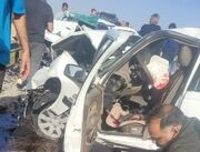 تصادف مرگبار دو پژو در محور فرعی خرم‌آباد ـ ازنا؛ هشدار پلیس درباره تجاوز به چپ