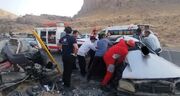 تصادف دو خودرو سواری در محور مهریز-تنگ‌چنار؛ سه نفر جان باختند