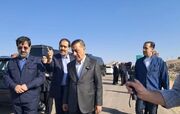 بازدید معاون اجرایی رئیس‌جمهور از طرح تعریض جاده قدیم قم-تهران