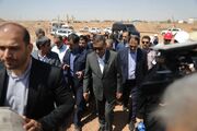 بازدید معاون اجرایی رئیس‌جمهور از تصفیه‌خانه فاضلاب پردیسان قم