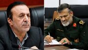 پیام تبریک فرمانده سپاه صاحب‌الامر(عج) استان قزوین به استاندار قزوین به مناسبت هفته دولت؛