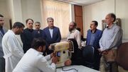 ارائه خدمات رایگان چشم‌پزشکی به بیش از ۱۰۰۰ مددجو در اسلام‌آبادغرب