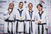 تکواندوی آزاد بانوان جهان؛ حذف کیانی و محمدی در روز پایانی، مرادی طلایی شد