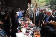 وزیر میراث فرهنگی در الموت؛ از بازارچه روستایی تا احیای آیین عروسی سنتی گازرخان