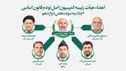 اعضای هیأت رئیسه کمیسیون اصل نود مجلس برای اجلاسیه سوم مشخص شد