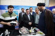 بازدید استاندار قزوین از نمایشگاه «دستاوردهای وقف در استان من»