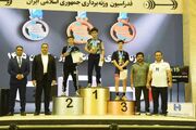 غول جدید وزنه برداری ایران از گلستان آمد