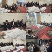 معاون بازرسی وزارت تعاون، کار ورفاه اجتماعی ، مدیرکل کار لرستان و مدیران بانک رفاه به دیدار جانباز ۷۰ درصد رفتند؛ از تکریم ایثار تا پیگیری مطالبات»