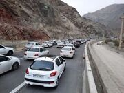 جاده چالوس از ساعت ۱۶ امروز یک‌طرفه می‌شود