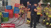 مهار حریق واحد آبکاری پلاستیک در شهرقدس