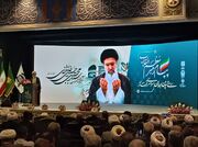 سی و سومین اجلاس سراسری نماز با پیام رهبر معظم انقلاب در مشهد آغاز شد