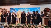 پوستر"مهر خوزستان با ۱۰۰ رویداد گردشگری" رونمایی شد؛ وزیر میراث فرهنگی: مسیر جدید گردشگری جنوب فعال می‌شود