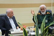 سردار شالیکار: حمایت،همراهی و تعامل ویژه استاندار مازندران با قرارگاه غدیر و سپاه پاسداران شایسته تقدیر است