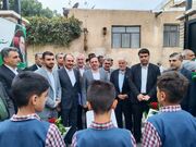 مدرسه ۹ کلاسه زنده‌یاد حاج رضا وحدانی در قزوین به بهره‌برداری رسید