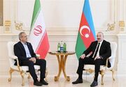 دیدار رؤسای جمهور ایران و جمهوری آذربایجان در ترکمنستان