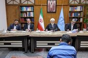 آسیب‌شناسی میدانی و سرکشی رئیس دستگاه قضا به جلسه‌ محاکمه‌ چند متهم تراستی