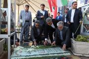 ادای احترام وزیر علوم به شهید حاج قاسم سلیمانی