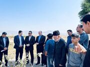 آغاز لایروبی رودخانه روستای میان گلال خرم آباد